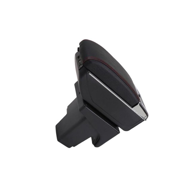 Scienceny Reposabrazos de cuero Central para coche, caja de almacenamiento para consola central de vehículo, reposabrazos Interior, accesorio de repuesto Automoción decorativa y accesorios Scienceny VI016761-00
