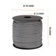 thumbnail image 2 of Paracord 50m Cuerda de tienda de cuerda de paracaídas de 7 hebras para senderismo Camping Plata, 2 of 8