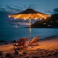 thumbnail image 3 of Solar Umbrella Light String Garden Sunshade Umbrella Light Strip Colored Light, 3 of 8