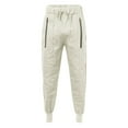 thumbnail image 4 of Vedolay Sweatpants with Pockets Men Casual Pockets Drawstring Pants White,M, 4 of 5