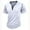 1 White, variant on bnaln Men's Shirts Casual Henley Shirts Classic Button Cotton Short Sleeve T-Shirt Summer Basic Solid Color Henry Shirt Lightweight Tees Tops