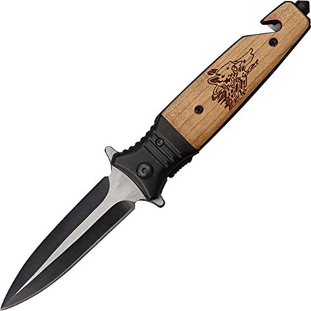UPC 800600102599 product image for Wolf Rescue Linerlock | upcitemdb.com