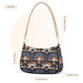 thumbnail image 3 of FORMRS Womens Shoulder Bag with Chain Strap Clutch Purse Cute Tote Handbag, Art Geometric Pattern, 3 of 7