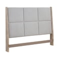 thumbnail image 2 of Liberty Furniture Brentwood King Upholstered Panel Headboard - Brown, 2 of 5