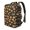 Halloween Pumpkin Face Dot Pattern, variant on Thanksgiving Turkey Fruit Plate Maple Leaf Travel Laptop Backpack, Convertible Carry on Duffel with Multi Compartments & USB Port, Water Resistant Twill Gifts for Men Women