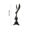 thumbnail image 2 of Resin Sculpted Bunny Easter Decor –  Modern Rabbit Figurines | Indoor/Outdoor Festival Present for Garden Home Table Office Dining Room Mantle Party Supplies, 2 of 11