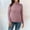 Purple, variant on Women Casual Solid Color Bottoming Shirt Slim High Collar Knitted Long Sleeved Top Womens Ski Shirts Long Sleeve Underwear Thermal Women Men Thermal Long Sleeve Top Thermal Layer Women Insulated Long