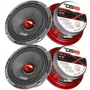 4 DS18 PRO-X6.4BM 500W Max 6.5" Midrange Speakers Loudspeaker With Bullet 4 Ohm
