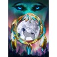 thumbnail image 1 of Diamond Painting (DE5707) Square Handicraft (FH042 Moon Wolf Shadow) 50x70cm FLhrweasw Nuevo, 1 of 1