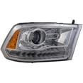 thumbnail image 2 of Headlight Compatible with 2016-2022 Ram 1500 2500 3500 1500 Classic 3.6L 5.7L V6 Hellcat Right Passenger Side XENON RD10010009Q 395HP, 2 of 8
