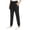 Black, variant on Womens Fashion Summer Essentials Clothes Comfortable & Fits Pants for Women Comfortable Fits Stretch Active Pants Women Casual Pants for Women