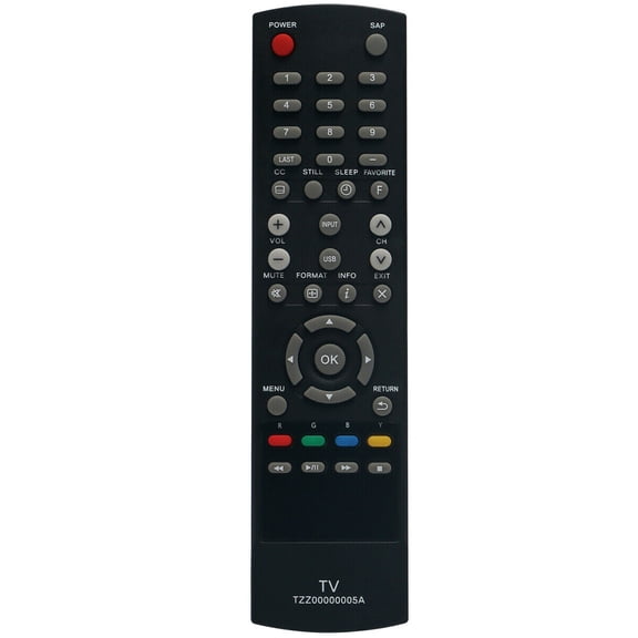 TZZ00000005A Replace Remote Control for Panasonic Viera TV TC-L24X5 TC-L24X5X
