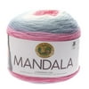 Craft County Mandala Yarn – Variety of Multicolored Balled Yarn – 590 Yards – 100% Acrylic - Lightweight