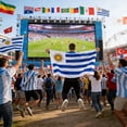 thumbnail image 5 of Football Fan Body Flag Cloak, 2026 USA Canada Mexico Soccer Shawl Cape Wearable Supporter Banner, Lightweight Eye Catching Design for Stadium Travel Viewing Parties, 5 of 5