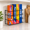 Black-1 Pack, variant on Kitchen Wrap Organizer, Black, 1 Pack, Mountable Storage Rack for Foil, Wax Paper, Food Bags
