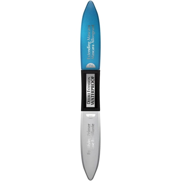 Máscara L'Oreal Paris de doble extensión impermeable negra