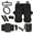 Black Zebra Stripe, variant on Yuyamidu Pink Heart Car Seat Cover Full Set with Steering Wheel Cover Seat Belt Pads Armrest Cover Handbrake Cover Set Trash Bag Auto Rear View Mirror Cover Cup Holders Fit for Most Vehicles