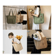 thumbnail image 3 of Bolso Tote Mujer Xtellar beige Playa Paja Caqui Estilo Verano Gran Capacidad, 3 of 3