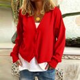 thumbnail image 5 of Soft Everyday Cardigan For Women Knit Top Casual Aesthetic Long Sleeve Button Down Oversized Sweater Jackets Outerwear, 5 of 9
