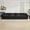 Black- LoveSeat, variant on Newest Cloud Sofa 3 Seats (Ottoman is not included), Modern Sectional Couch, for Living Room Bedroom and Apartment, Comfy Double Layer Upholstered Seat Cushion, Breathable Chenille Fabric,Green