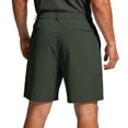 thumbnail image 4 of VV AVEORS Men'S Hiking Cargo Shorts Casual Lightweight Casual Summer Outdoor Golf Shorts With Zipper Pockets Dark Green 2XL, 4 of 4