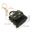 thumbnail image 2 of Raindrops 2Pcs Lightweight Cute Cat Wallet Keychain for Shopping Travel and Dating, 2 of 8