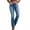 Sky Blue, variant on Seductiva Jeans for Women Women's Hanging Dyeing Process Washed High Elasticity Jeans Long Pants Straight Leg Stretchy Jeans