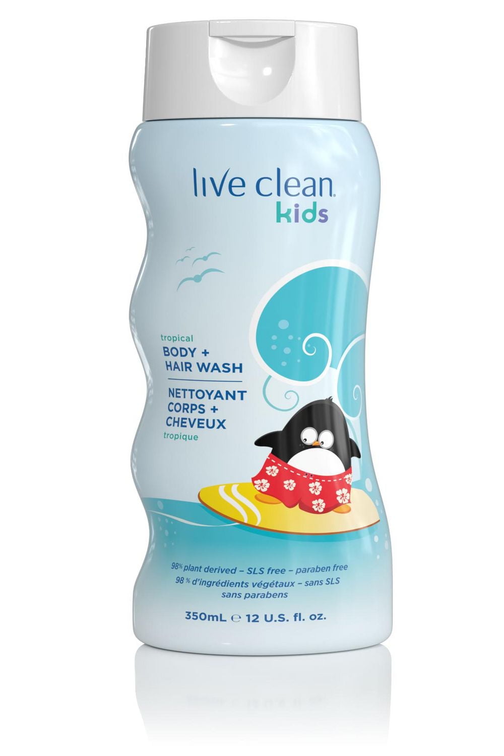 Live Clean Kids Tropical Body Hair Wash&nbsp;, 350 mL