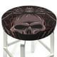 thumbnail image 3 of Balery Spider with Skull Fundas de asiento para taburete de bar redondo de tela de terciopelo ajustables que protegen de arañazos y manchas para sillas de 14 a 17 pulgadas.-14 inch, 3 of 7
