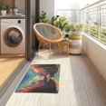 thumbnail image 4 of Yayeee Doormat for Inside 20"x32" Absorbent Low-Profile Washable Non-Slip Rubber Backed Entryway Rug, Colorful Road, 4 of 8
