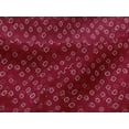thumbnail image 4 of oneOone Viscose Jersey Carmine Red Fabric Small Motif Bandhani Sewing Material Print Fabric By The Yard 60 Inch Wide, 4 of 5