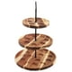 thumbnail image 4 of Soporte de madera para huevos de 3 niveles, para mesa de postres, ahorra espacio negro, 4 of 9