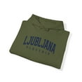 thumbnail image 4 of Ljubljana Slovenia Hoodie, Gifts, Hooded Sweatshirt, 4 of 4