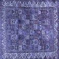 thumbnail image 1 of Ahgly Company Indoor Square Persian Blue Traditional Area Rugs, 5' Square, 1 of 4