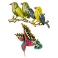 thumbnail image 1 of 2pcs Vintage Colibrí Animal Broche Pin para La Decoración de Ropa, 1 of 9