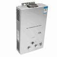 thumbnail image 3 of Calentador de agua a gas de 12 l, calentamiento rápido, cambio automático de potencia, sistema de calentador de agua tipo chimenea, 3 of 15
