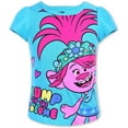 thumbnail image 4 of Trolls Poppy and Barb Girls 4 Pack Character Short Sleeve Tees, 4-6X, 4 of 9