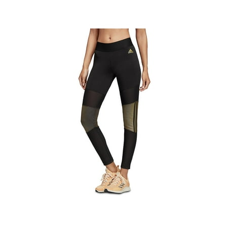 Adidas Womens Colorblock Fitness Athletic Tights