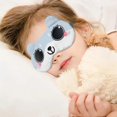 thumbnail image 4 of 6 Pcs Cute Cat Silk Eye Mask for Sleeping Women,Silk Sleep Masks for Women,Slip Silk Sleep Mask, 4 of 4
