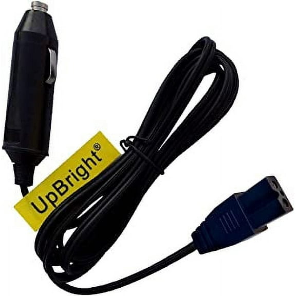 2-Pin Car 12V Adapter Compatible for I-CECO VL74 VL74S VL65 VL60 VL60S VL45 Single Zone Portable Refrigerator 12V/24V DC Auto Vehicle RV Cigarette Lighter Power Supply Cord Battery Charger