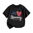 thumbnail image 2 of Delliss Happy Mother's Day Mommy T-Shirt for Kids Gift for Mom Toddler & Youth Shirt for Boys 2-10 Years, 2 of 3