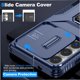 thumbnail image 4 of Funda para GANGXUN Samsung Galaxy S25 Ultra - Soporte metálico, Función magnética, Azul, 4 of 6
