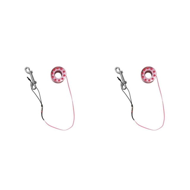 Carrete de Buceo Yuarrent Rosa Cable de 15M 2Conjunto Metal