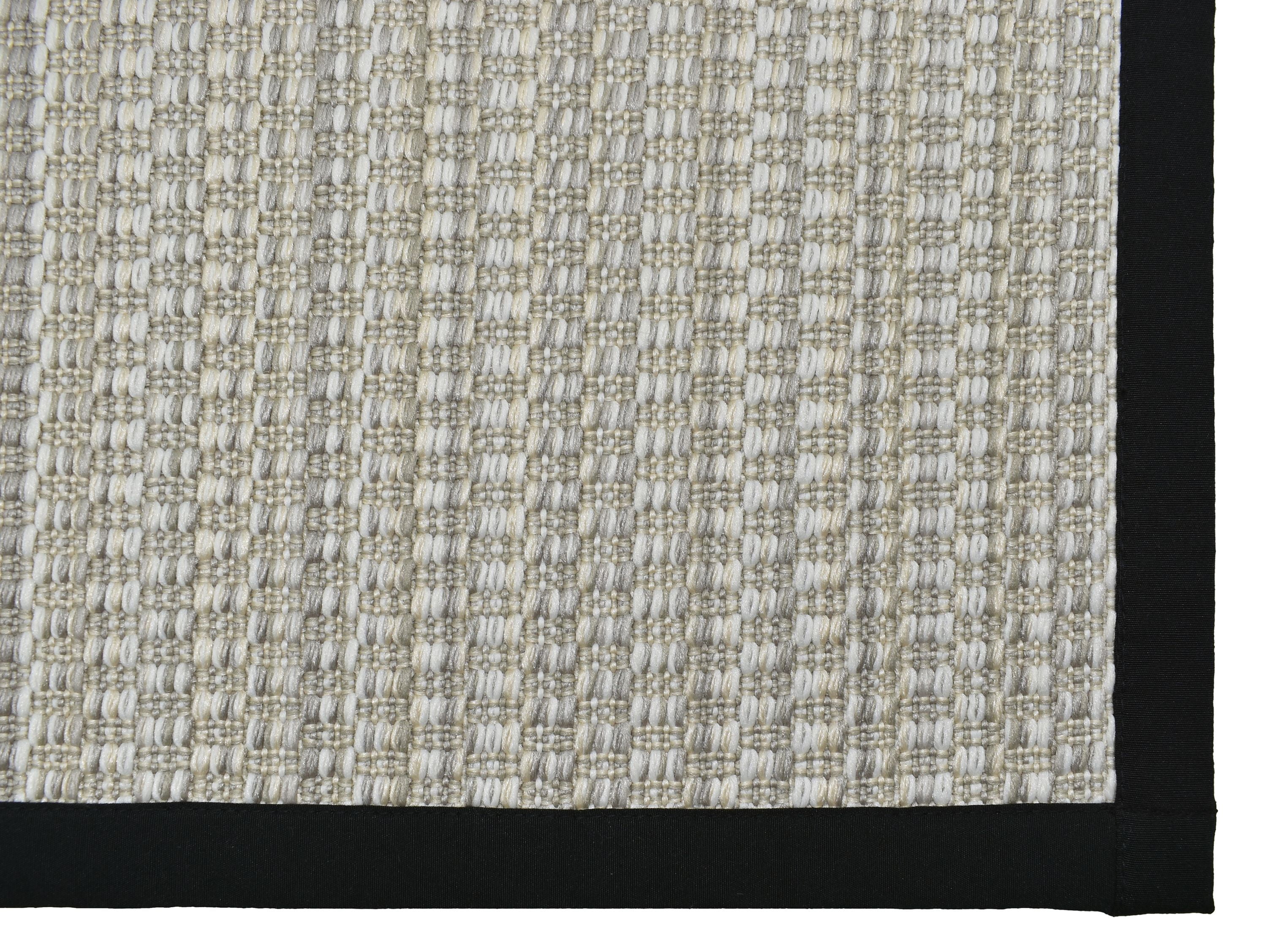 (4 pack) Better Homes & Gardens 22" x 60" Black Woven Polypropylene Indoor Kitchen Runner Rug