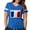 Royal Blue, variant on CafePress - France World Cup 2010 T Shirt - Womens Football Shirt