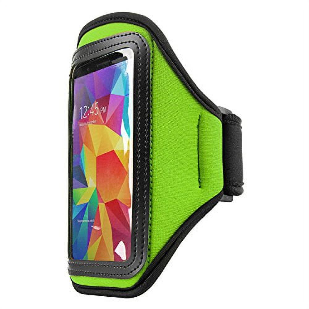 Vangoddy Waterproof Adjustable Padded Fitness Running Workout Armband,Fits medium to large arms, Android / iPhone cellphone Devices up to 5in