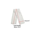 thumbnail image 2 of INSPIRE CHIC Women's Halloween Transparent Skinny Organza Scarf Solid Color Lightweight Neckerchief Gray 90x15cm/35.4x6", 2 of 5