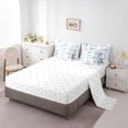 thumbnail image 6 of Castle Fairy Kawaii Princess Bow-Tie Queen Bedding 7-Piece: Cozy Kids Comforter, 6 of 8