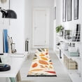 thumbnail image 4 of Yayeee Runner Rug for Bedroom 2'x6' Machine Washable Hallway Non Slip Mat, Coloful Leaves, 4 of 8