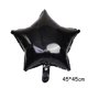 thumbnail image 1 of Globos de cohete 3D, globo de aluminio de astronauta, tema del espacio exterior, decoraciones para fiestas de cumpleaños, juguetes para niños（star black, 1 of 5
